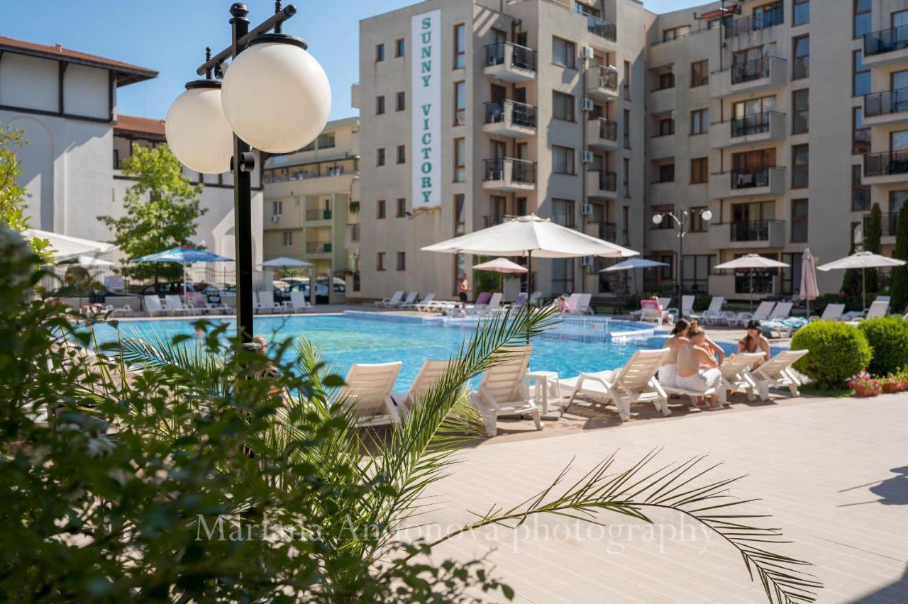Apart Hotel Sunny Victory Slăntjev Brjag Exteriör bild