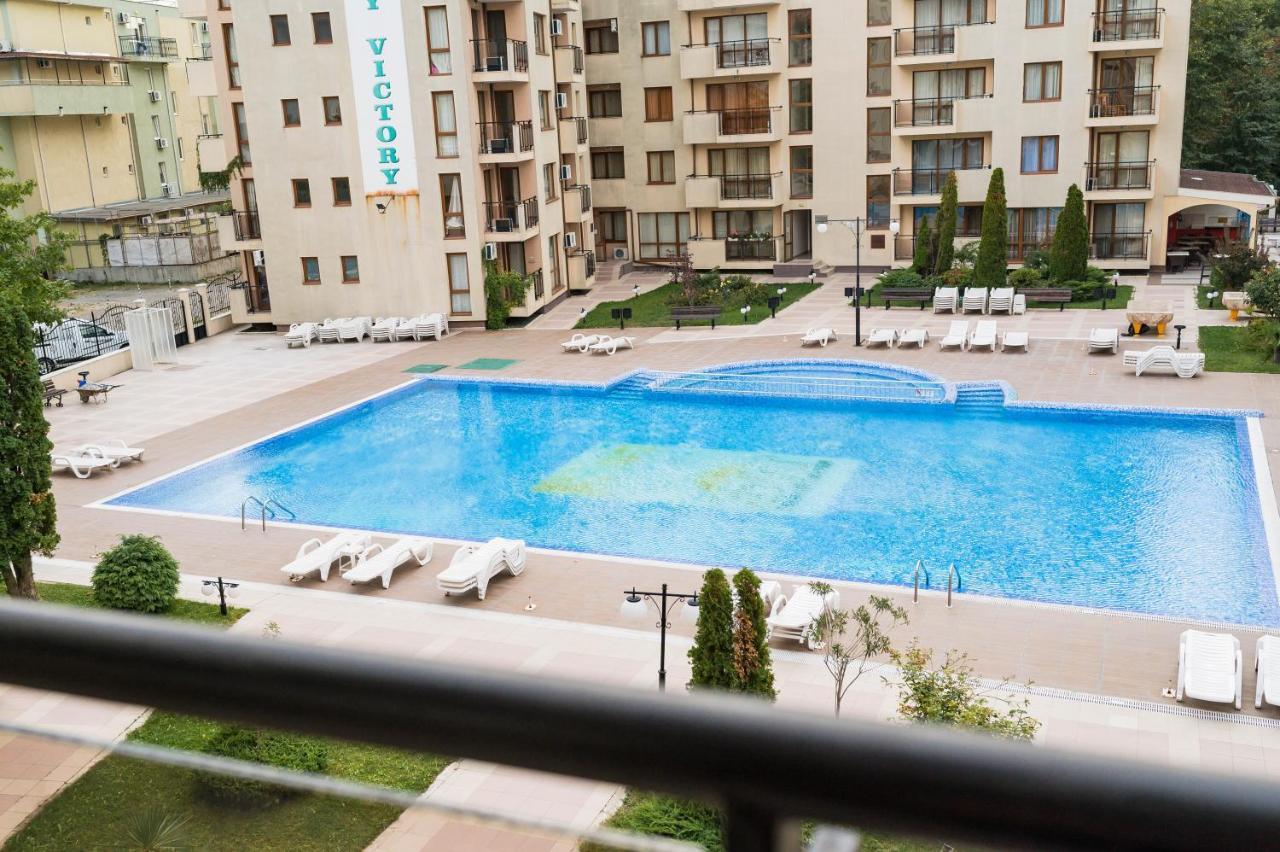 Apart Hotel Sunny Victory Slăntjev Brjag Exteriör bild
